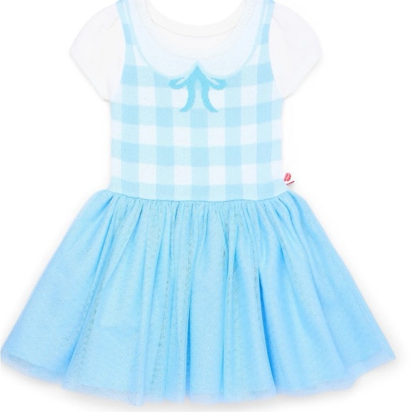 New-Dorothy Cosplay sweater dress with Tulle Skirt - Picture 1 of 4